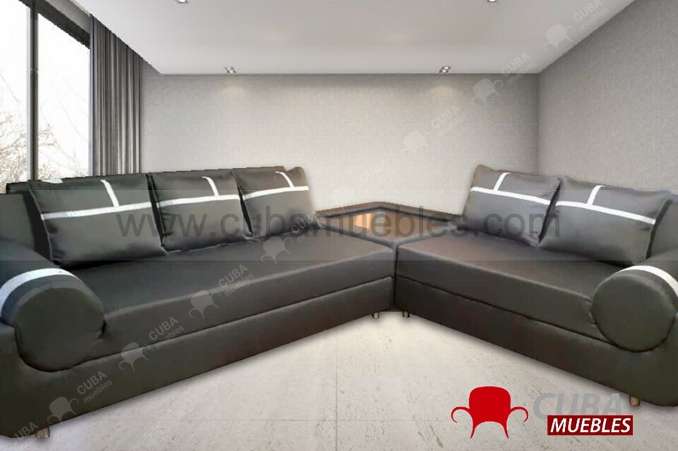 Cleopatra Esquinero 3 plazas, mesita esquinera y 2 plazas 6