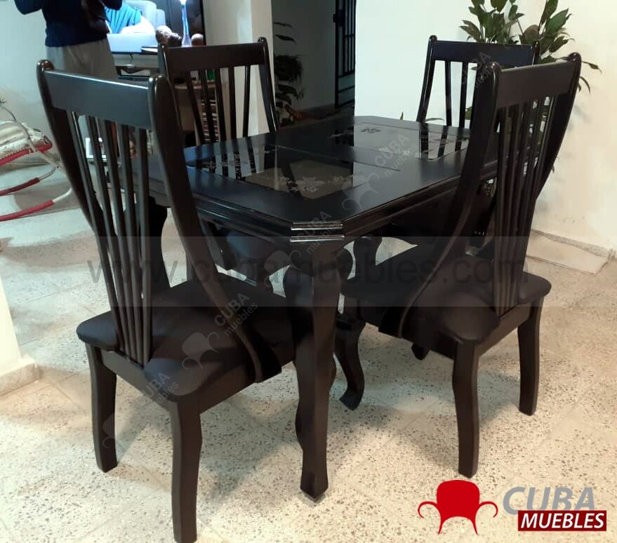 Comedor TROPICAL de 4 Sillas