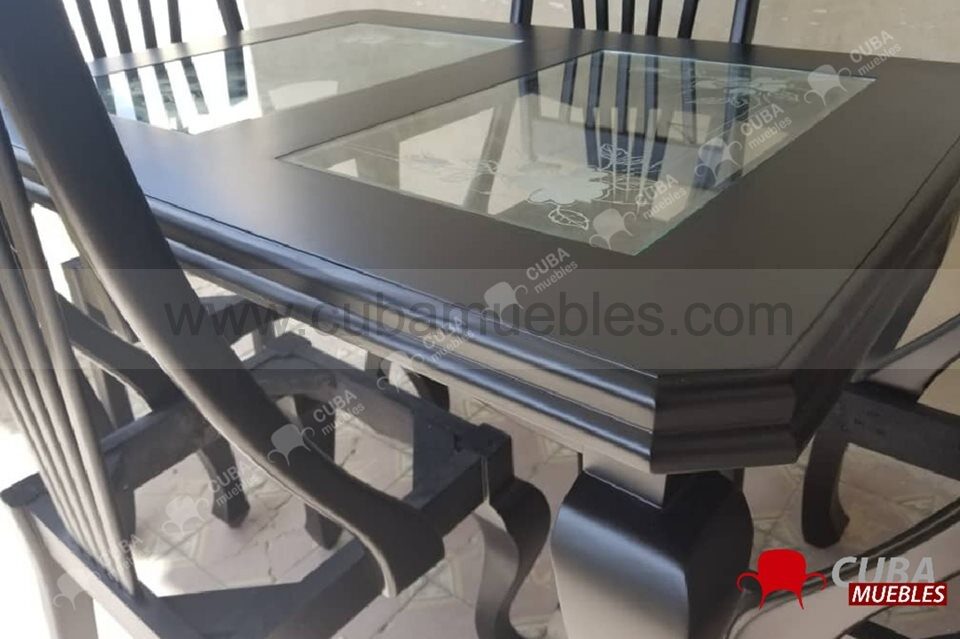 Comedor TROPICAL de 4 Sillas