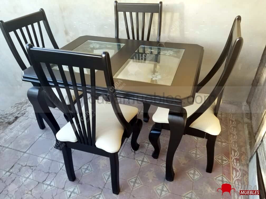 Comedor TROPICAL de 4 Sillas