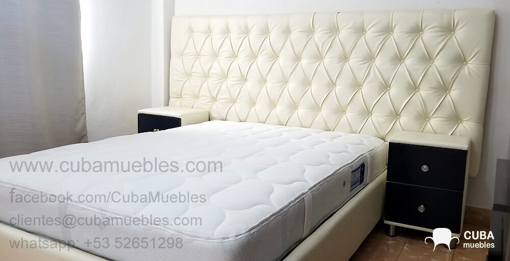 Cama Tapizada Full