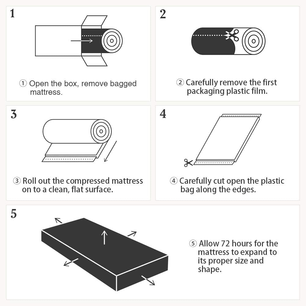 Colchón para cuna, colchón cómodo de espuma viscoelástica de doble cara, colchón de triple capa transpirable de primera calidad para bebés y niños pequeños con funda exterior extraíble, color