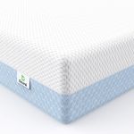 Colchón para cuna, colchón cómodo de espuma viscoelástica de doble cara, colchón de triple capa transpirable de primera calidad para bebés y niños pequeños con funda exterior extraíble, color