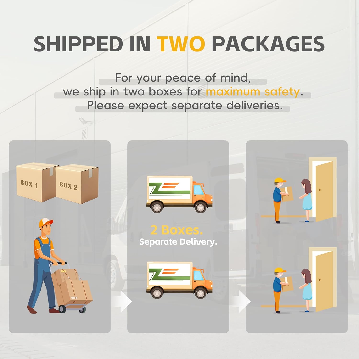 YESHOMY - Soporte con chimenea para televisión o consola multimedia de 65 pulgadas o más, con armario, estantes y puertas de granero de granja corredizas, para sala de estar, blanco