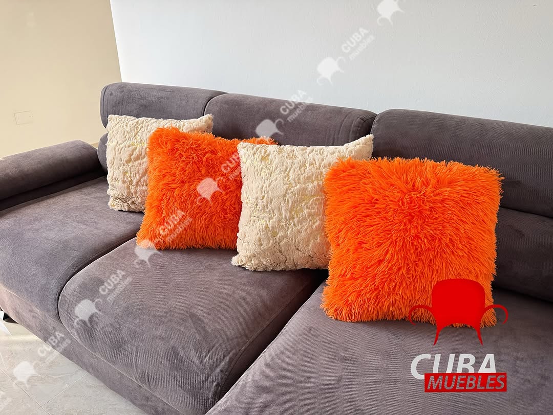 Andrea Tiny en Microfibra Gris Oscuro o Polipiel Gris