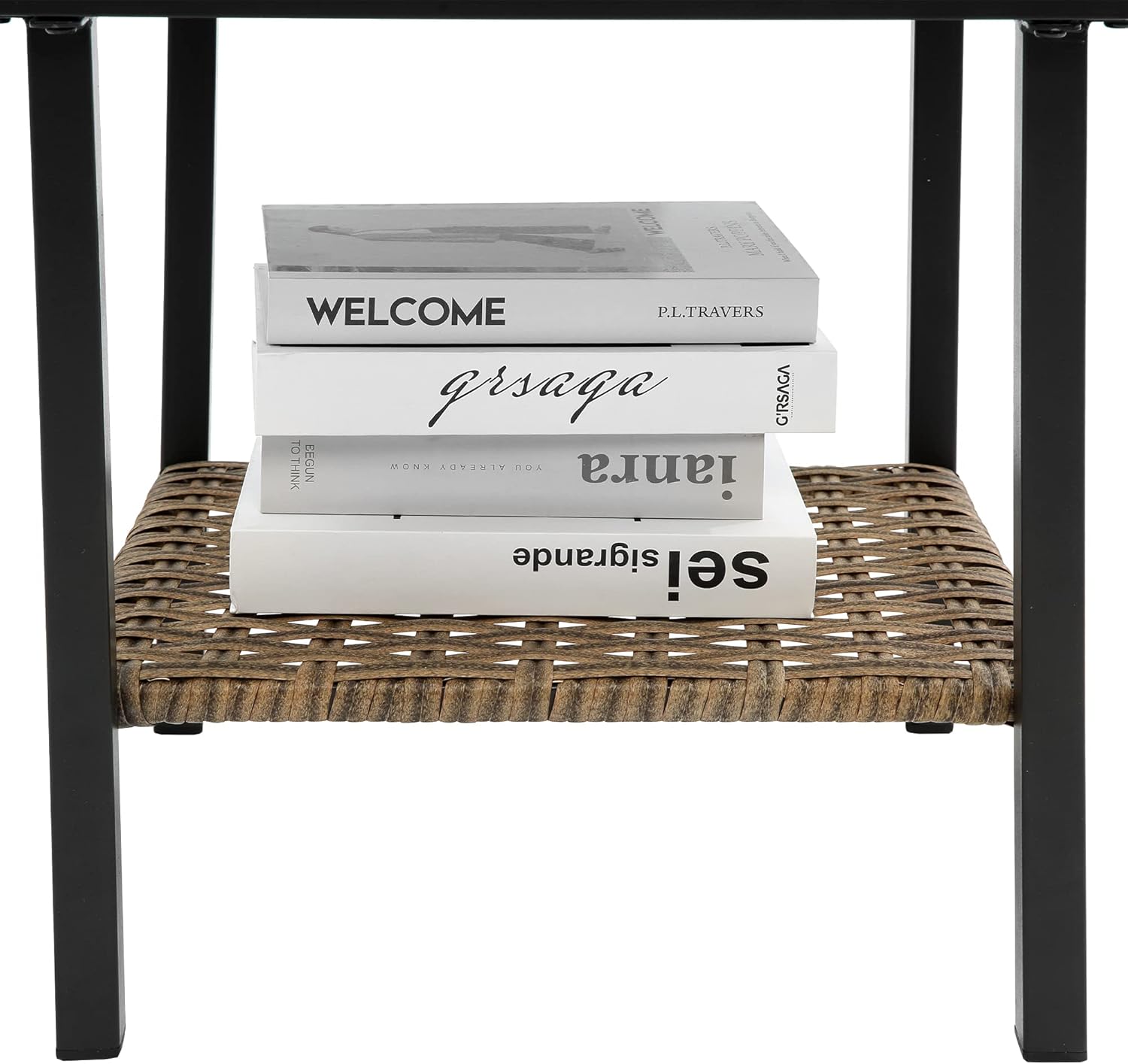 3pcs Rocking Rattan Set Wholesale Leisure Chair Outdoor Rattan Rocking Chair Set Grey