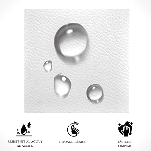 Cama de plataforma tamaño Queen con decoración de piezas de hierro, cama tapizada de piel sintética con cabecera ajustable curvada, soporte de listones de madera, no necesita somier