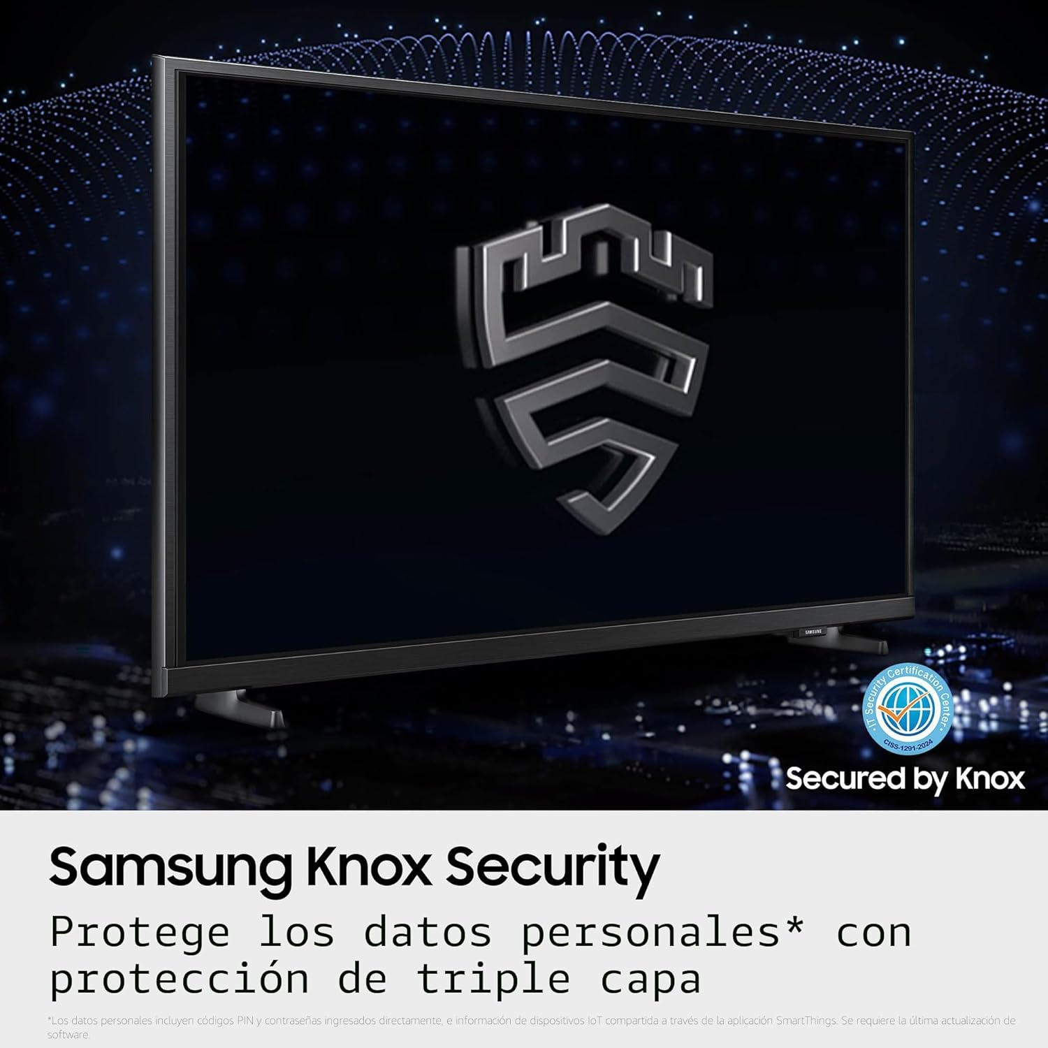 Samsung TV Inteligente Crystal UHD U8000F 4K de 65 Pulgadas Clase  Contenido Gratuito Infinito, Procesador Crystal 4K, Diseño MetalStream, Seguridad Knox, Alexa Integrado