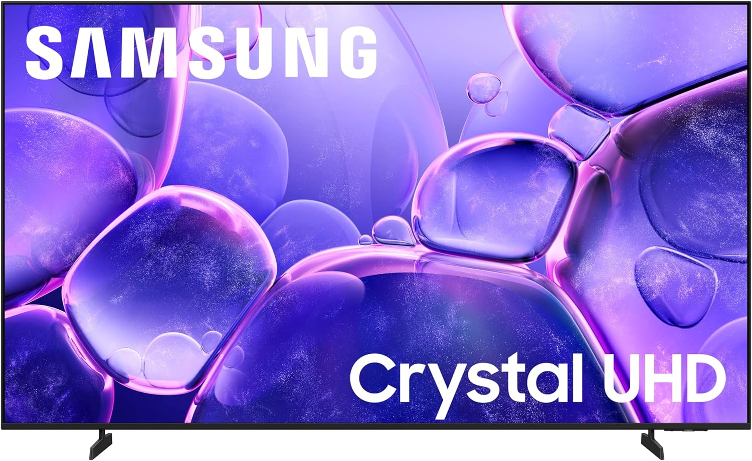 Samsung TV Inteligente Crystal UHD U8000F 4K de 65 Pulgadas Clase  Contenido Gratuito Infinito, Procesador Crystal 4K, Diseño MetalStream, Seguridad Knox, Alexa Integrado