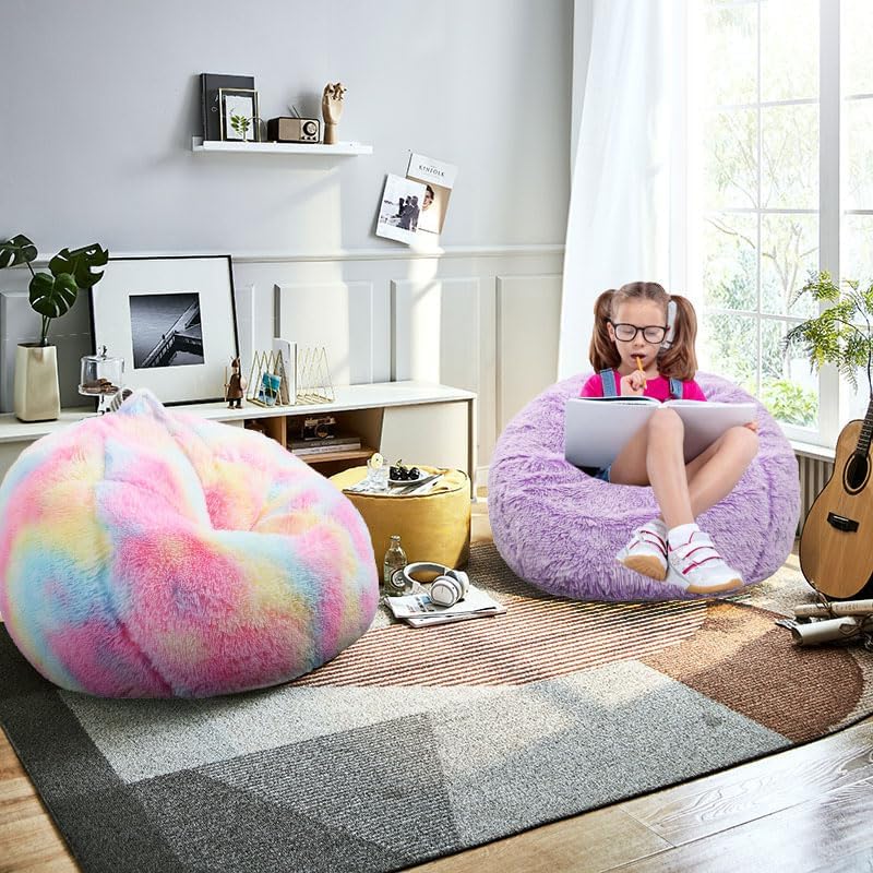 Sofá de Puf Esponjoso para Niños.