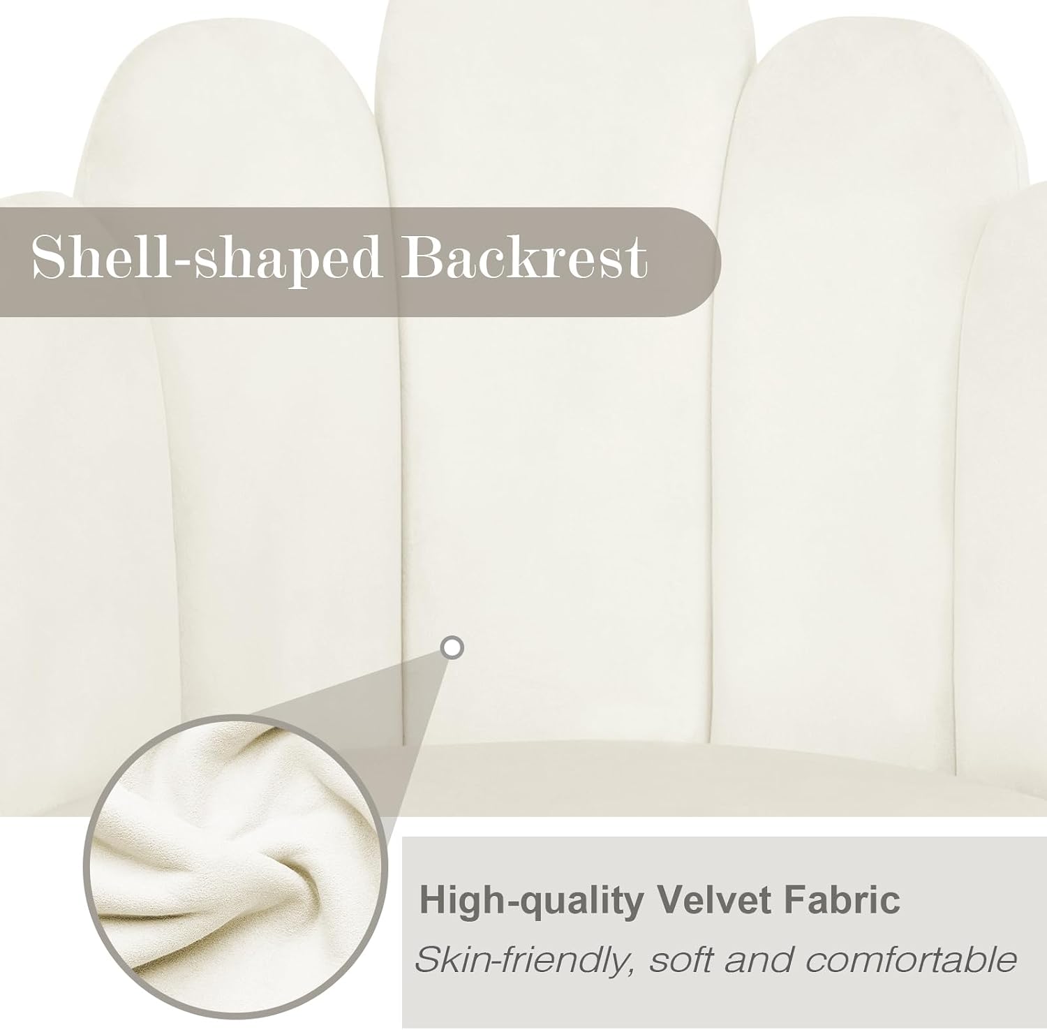 Silla de tocador para sala de maquillaje, silla decorativa moderna de mediados de siglo para sala de estar, dormitorio, silla de maquillaje con soporte trasero, silla de terciopelo con patas
