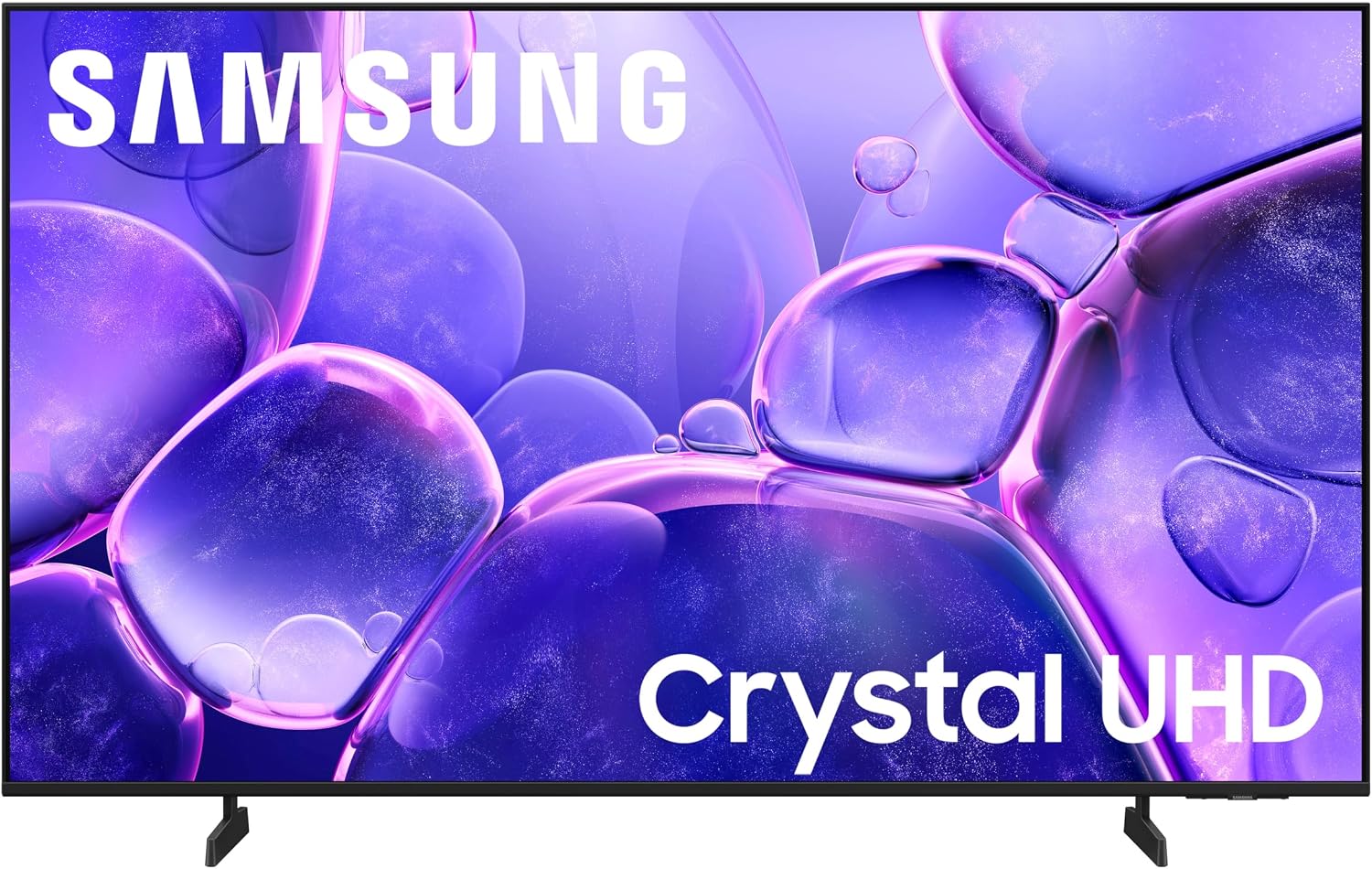 Samsung Smart TV Crystal UHD U8000F 4K de 55 pulgadas (modelo 2025) Contenido gratuito sin fin, procesador, diseño MetalStream, Knox Security, compatible con Alexa