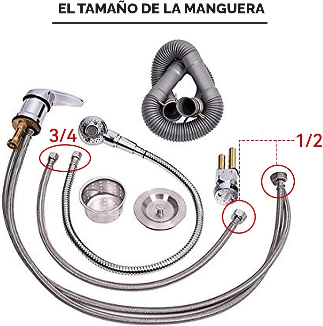 Silla de lavado Ainfox para peluquería, con cuenco para champú, de plástico ABS, para salón de belleza (Negro)
