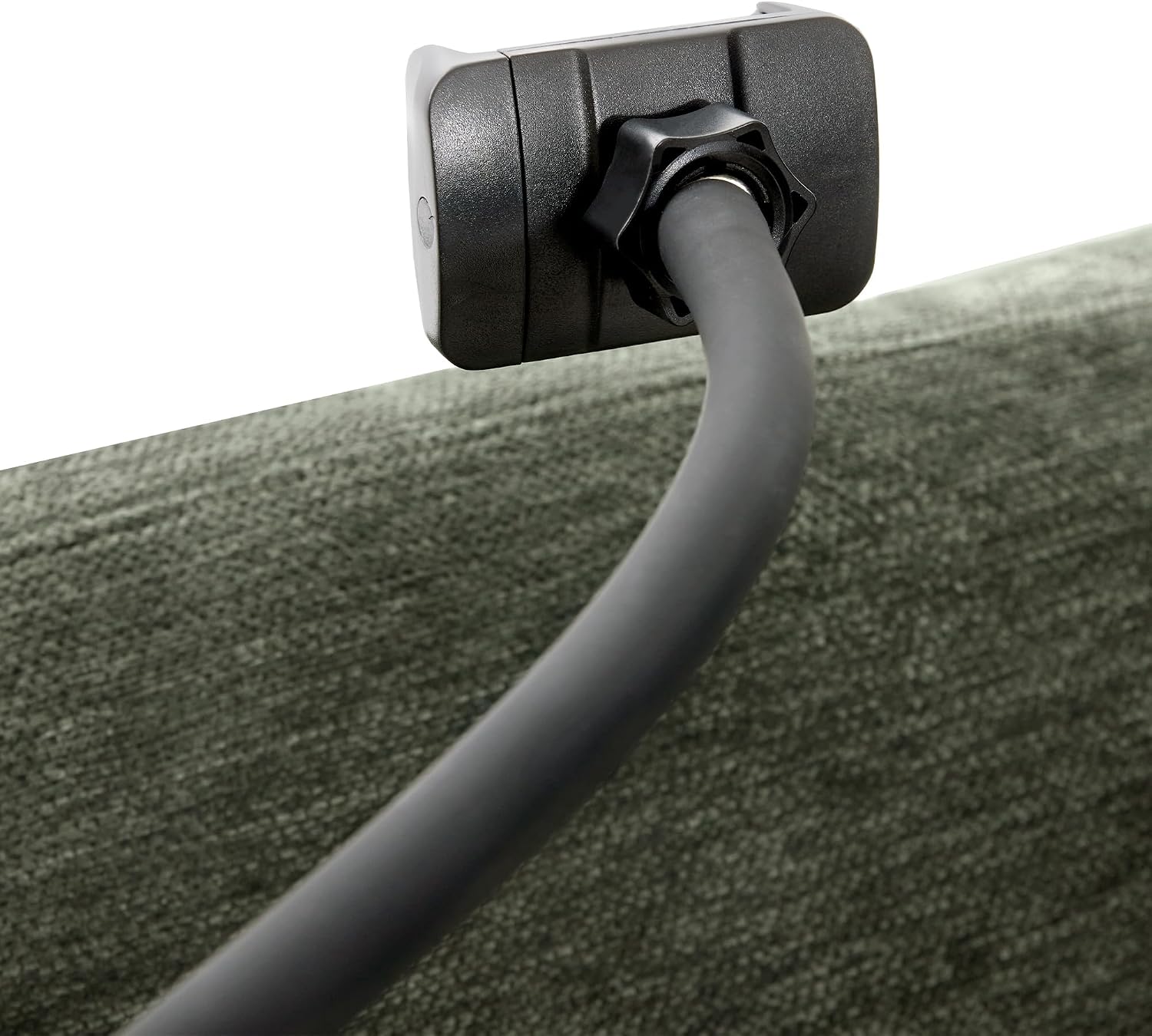Sofá modular en forma de U de 85.4 pulgadas con otomana y 2 USB, sofá de asiento profundo de felpilla de 5 asientos con soporte para teléfono para sala de estar, dormitorio y apartamento, color