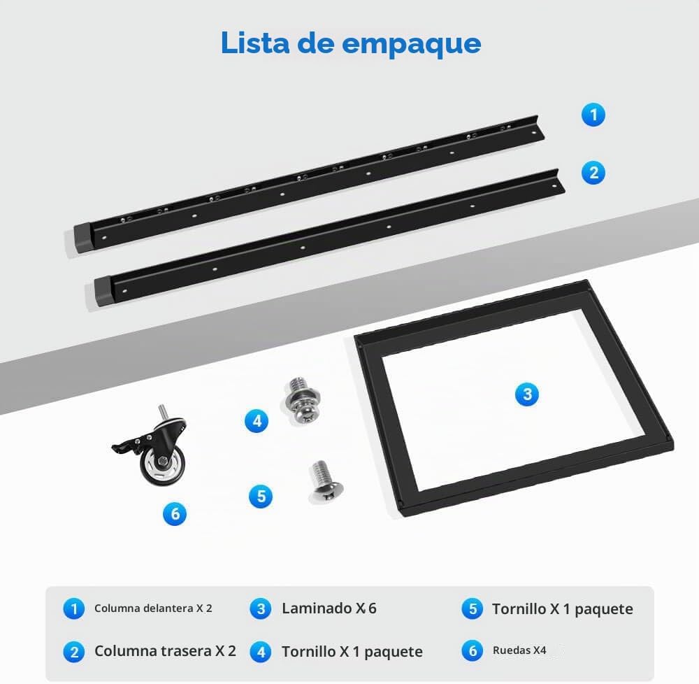 SUNGOLDPOWER 3U Rack de 5 capas para baterías de litio apilables de 48 V 100 AH, diseño de ventilación abierta con ruedas, para sistema solar y almacenamiento de energía