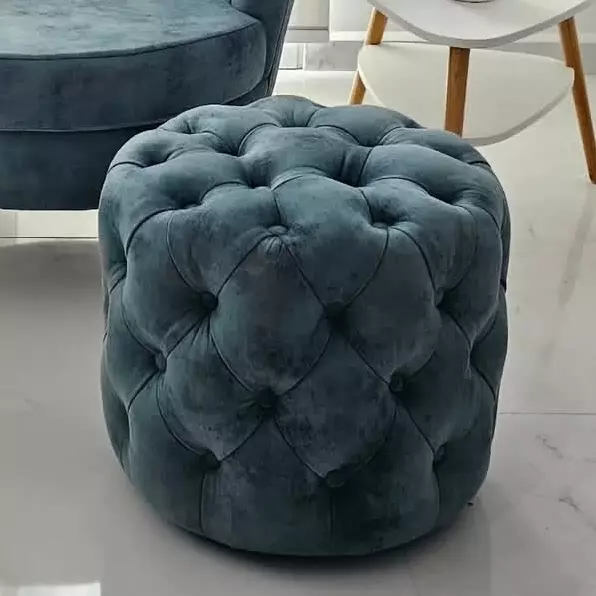 Puff Capitoneado Redondo